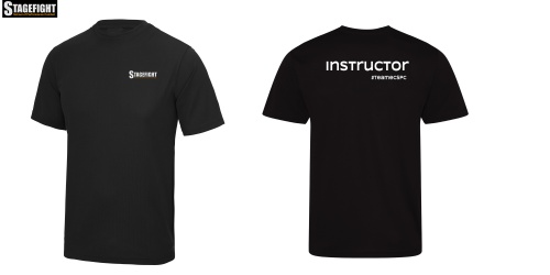Stage Fight Instructor Mens Black Shirt